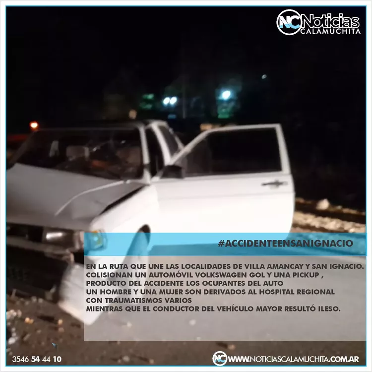 Domingo . Accidente en San Ignacio