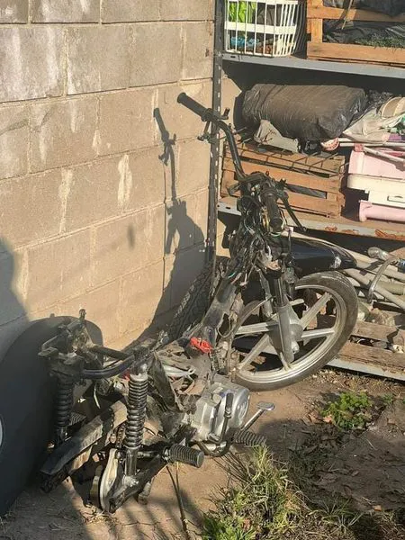 Moto Robada en Santa Rosa