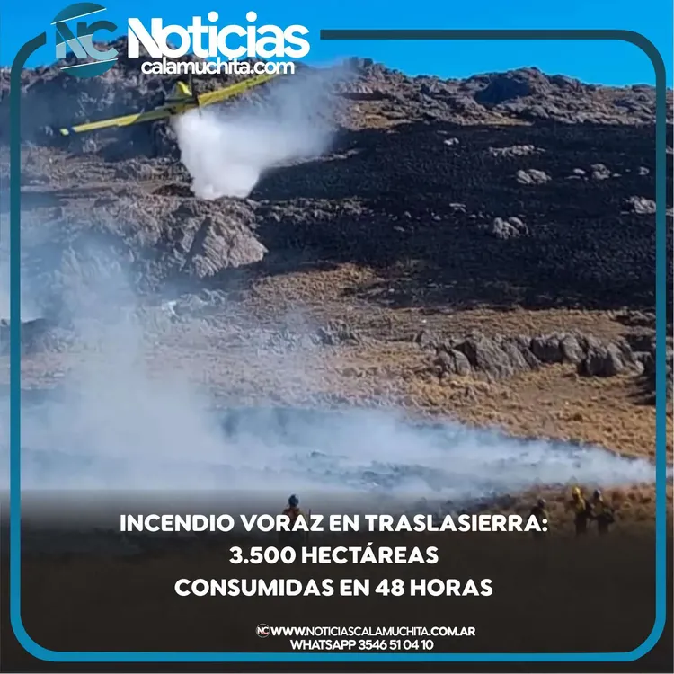 incendio en traslasierra