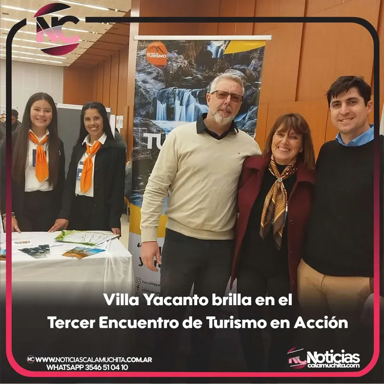 Villa Yacanto brilla en el Tercer Encuentro de Turismo en Acción