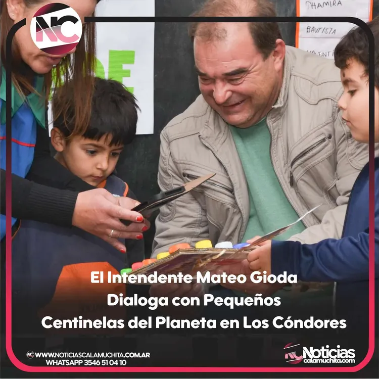 El Intendente Mateo Gioda Dialoga