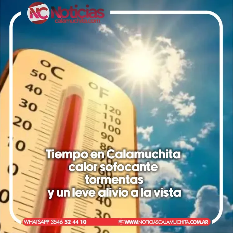 Tiempo en Calamuchita