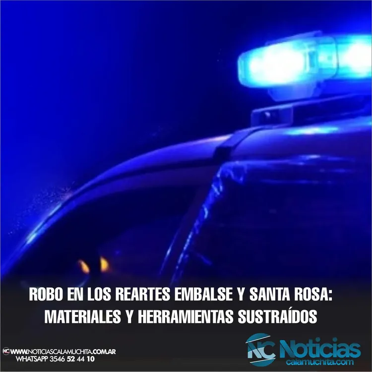 robos en calamuchita