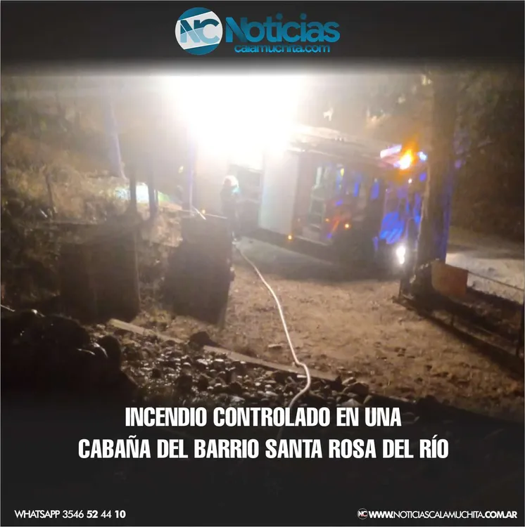 incendio santa rosa del rio