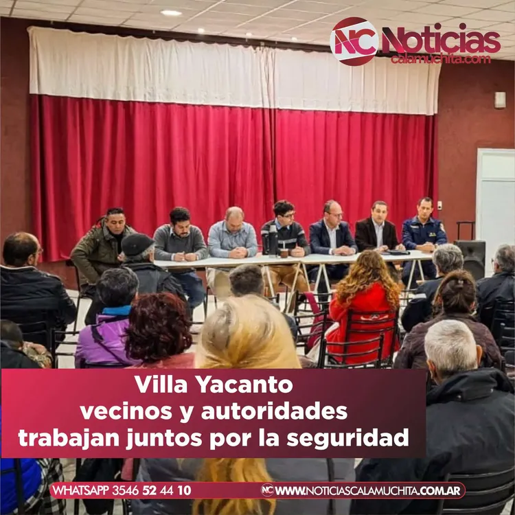 Villa Yacanto de Calamuchita Seguridad