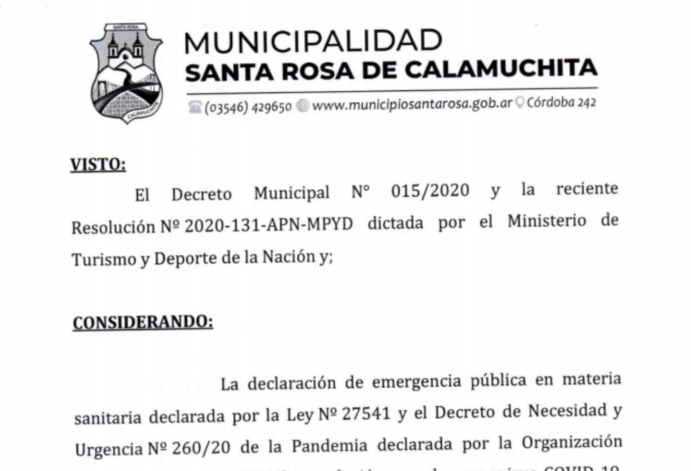 Decreto Alojamiento