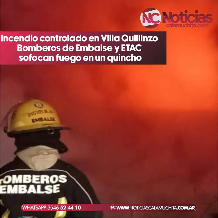 Incendio Villa Quillinzo