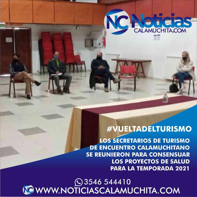 En Villa General Belgrano se Reunieron los Secretarios de Turismo que integran Desarrollo Calamuchitano