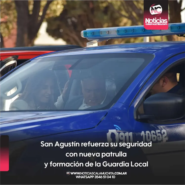 San Agustín refuerza su seguridad con nueva patrulla y formación de la Guardia Local