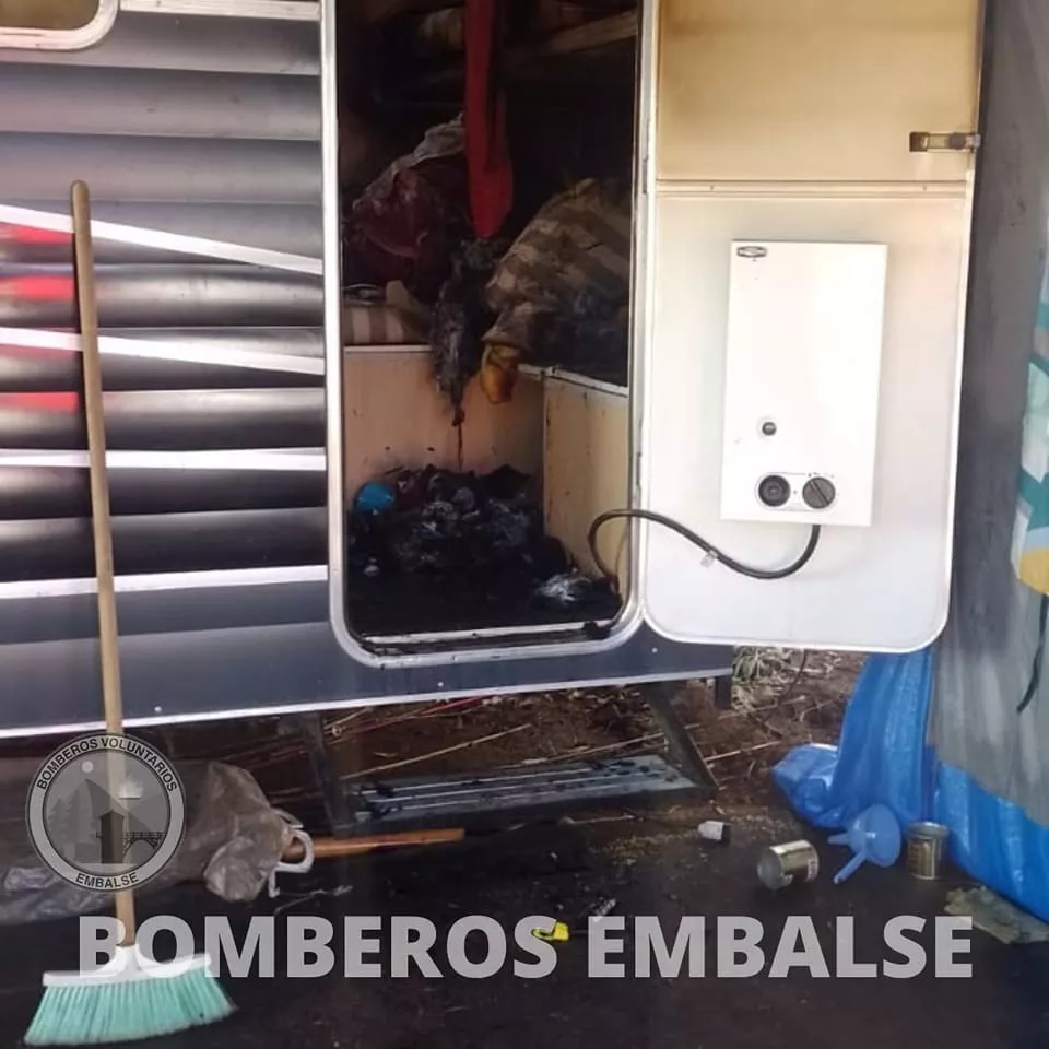 Incendio en Embalse