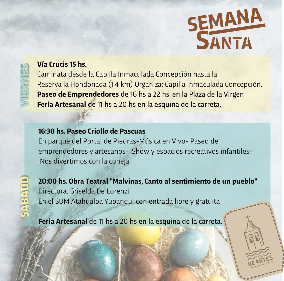 Semana Santa en los Reartes