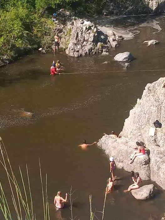 rescate en el durazno