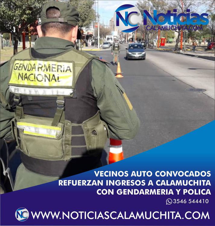 GENDARMERIA EN ACCESOS