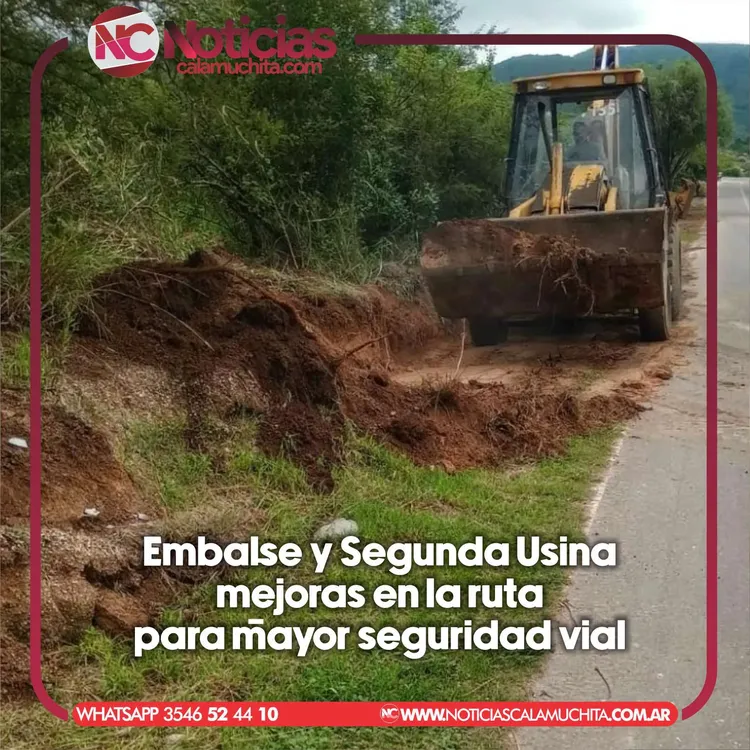 embalse y segunda usina