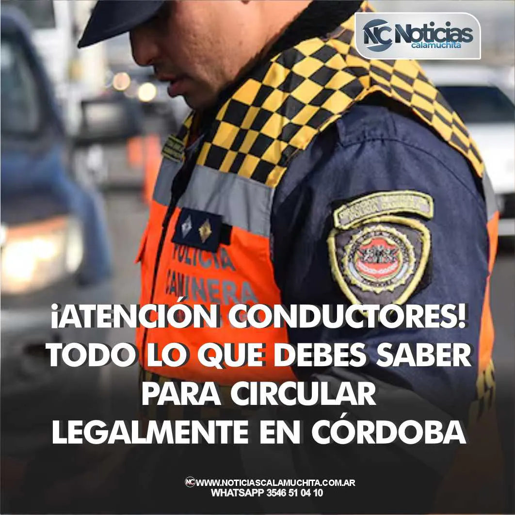 ¡Atención conductores! Todo lo que debes saber para circular legalmente en Córdoba