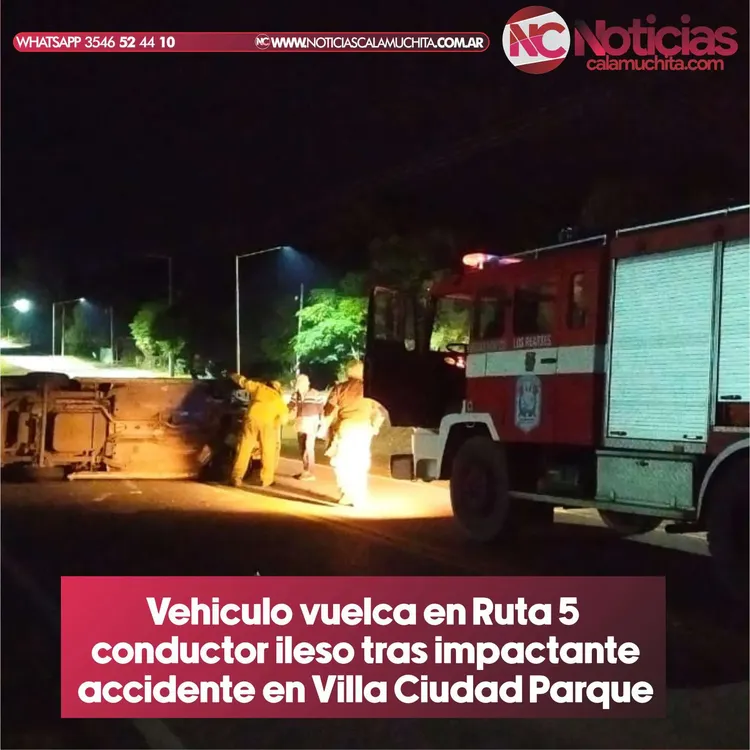 Accidente Villa Ciudad Parque 01-05
