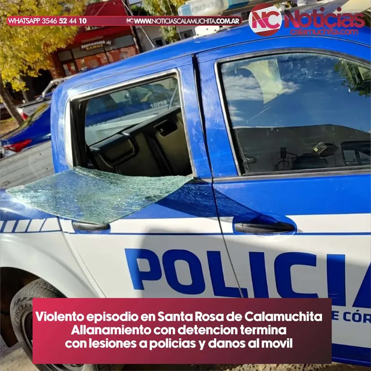 Violento allanamiento