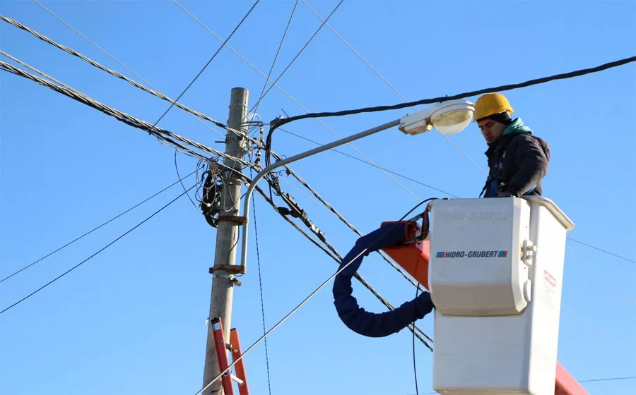 Obra Fibra Optica en Villa rumipal