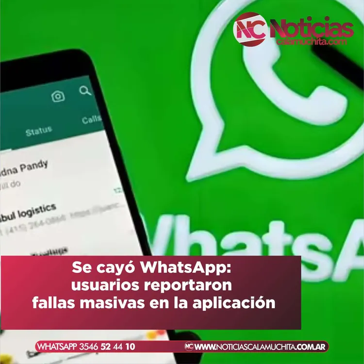 caida de whatsapp