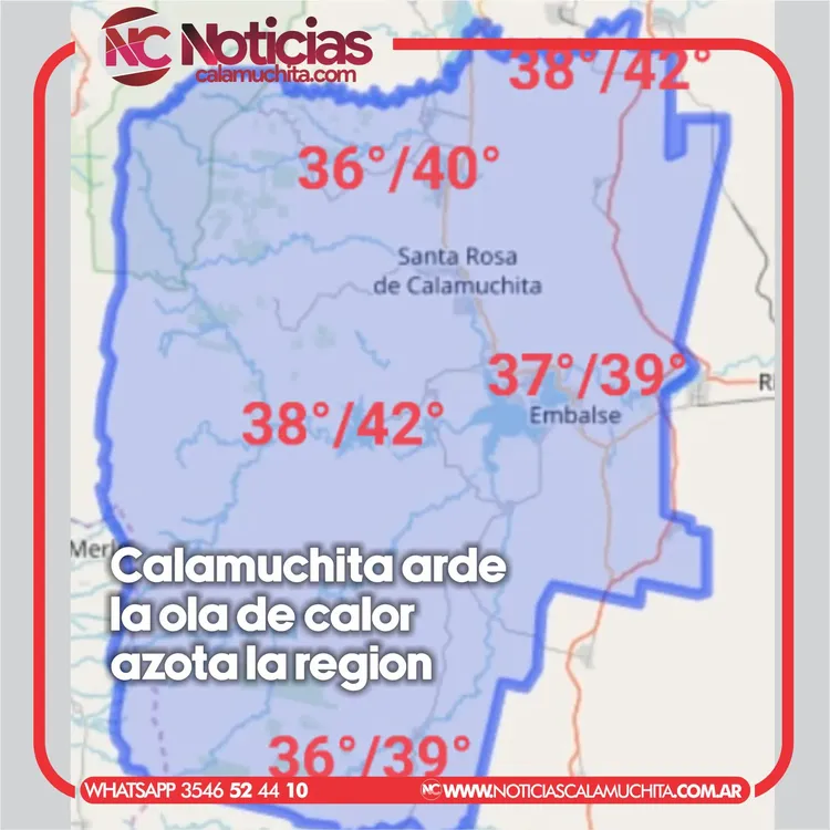 calor en calamuchita