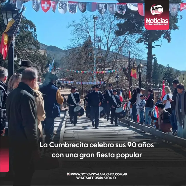 La Cumbrecita celebra sus 90 años con una gran fiesta popular