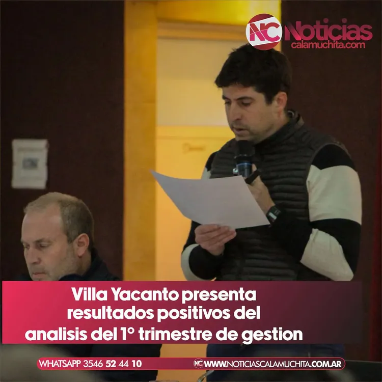 Villa Yacanto de Calamuchita presentacion