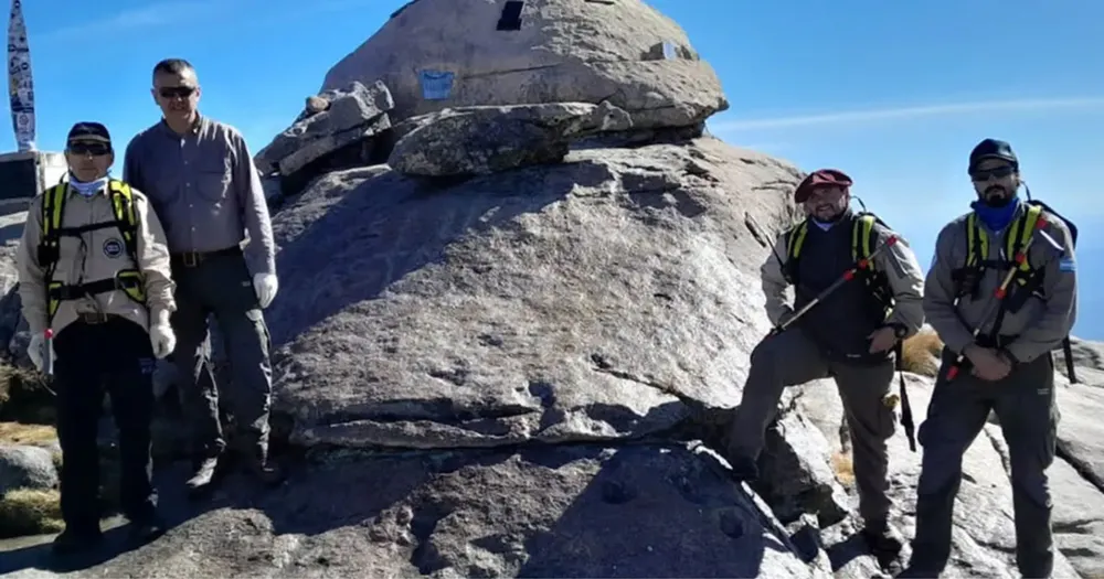 restauraron piedras en el champaqui