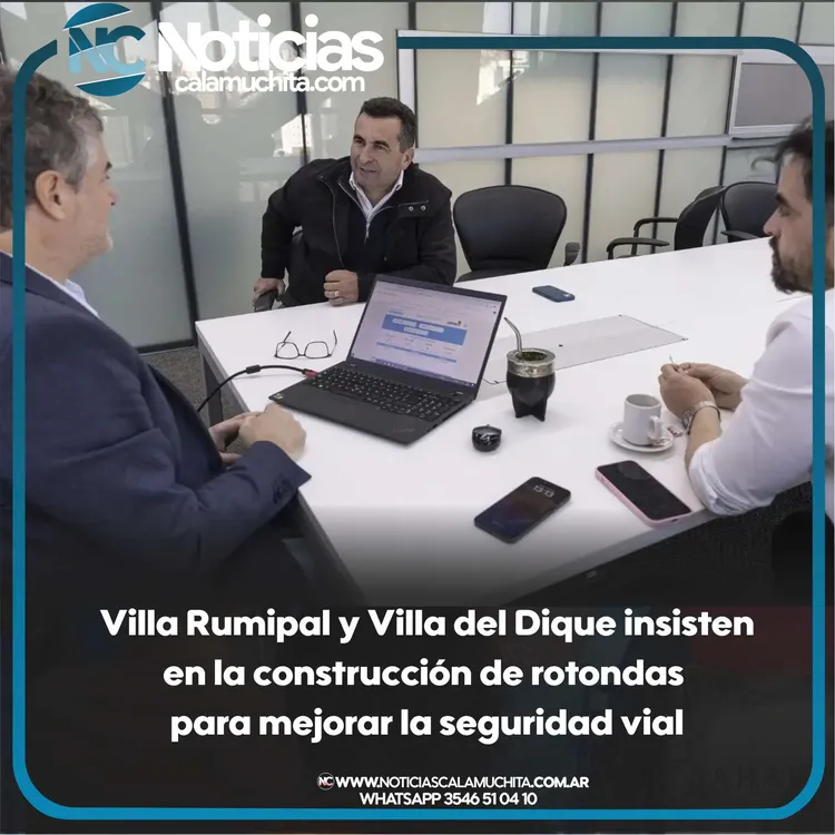 Villa Rumipal y Villa del Dique insisten en la construcción de rotondas para mejorar la seguridad vial