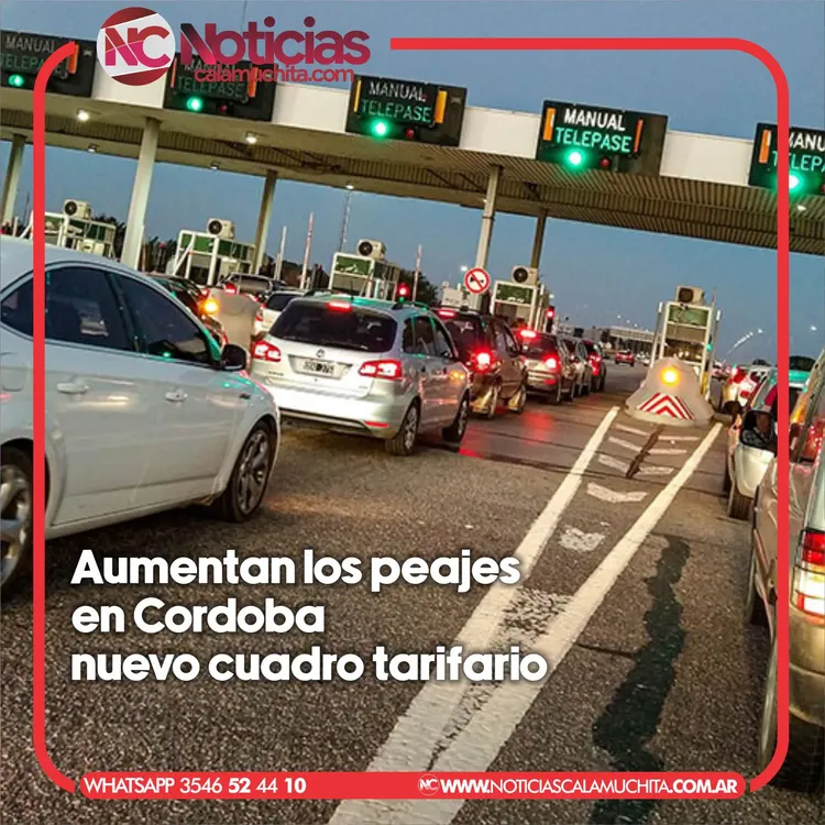 Peajes en Cordoba