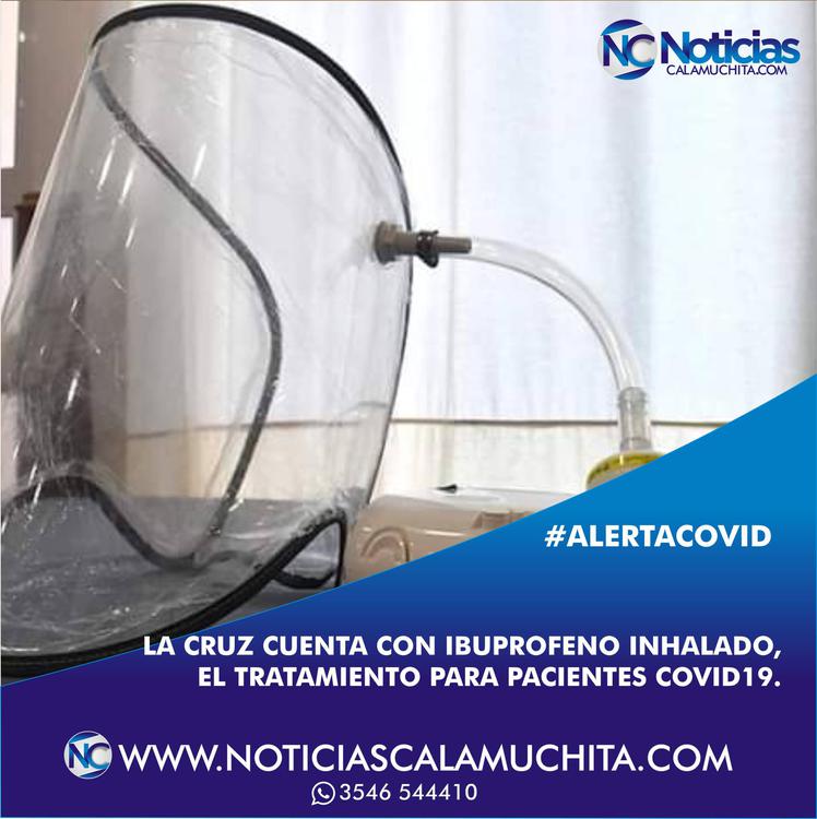 LA CRUZ CUENTA CON IBUPROFENO INHALADO