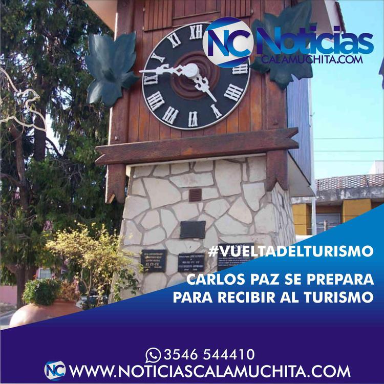 CARLOS PAZ VUELVE EL TURISMO