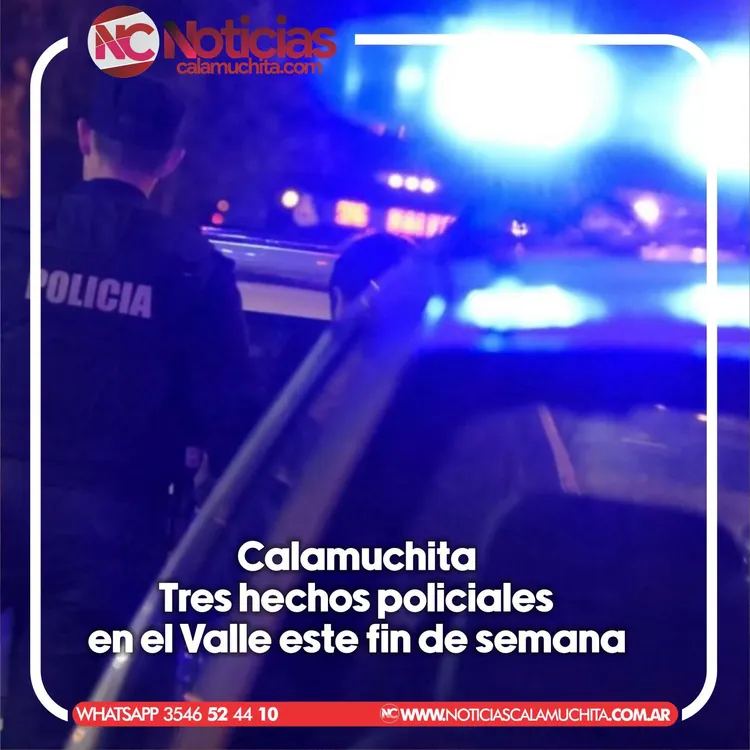 Tres echos en calamuchita