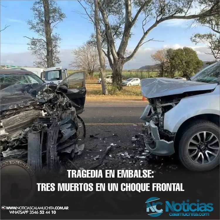 tragedia en embalse