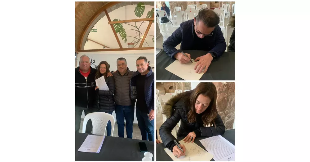 La Cumbrecita firma de escrituras