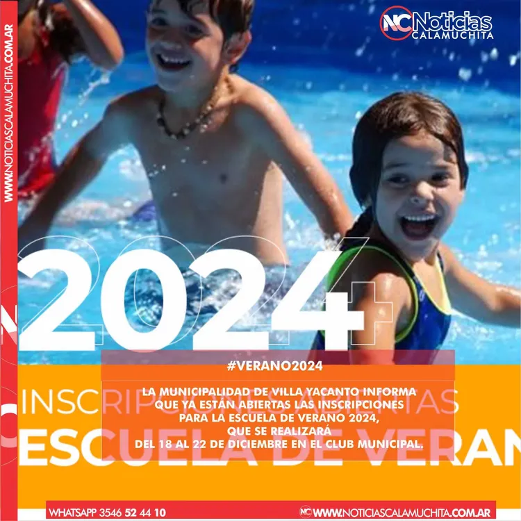 ESCUELA DE VERANO YACANTO