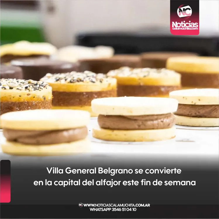 Villa General Belgrano se convierte en la capital del alfajor este fin de semana