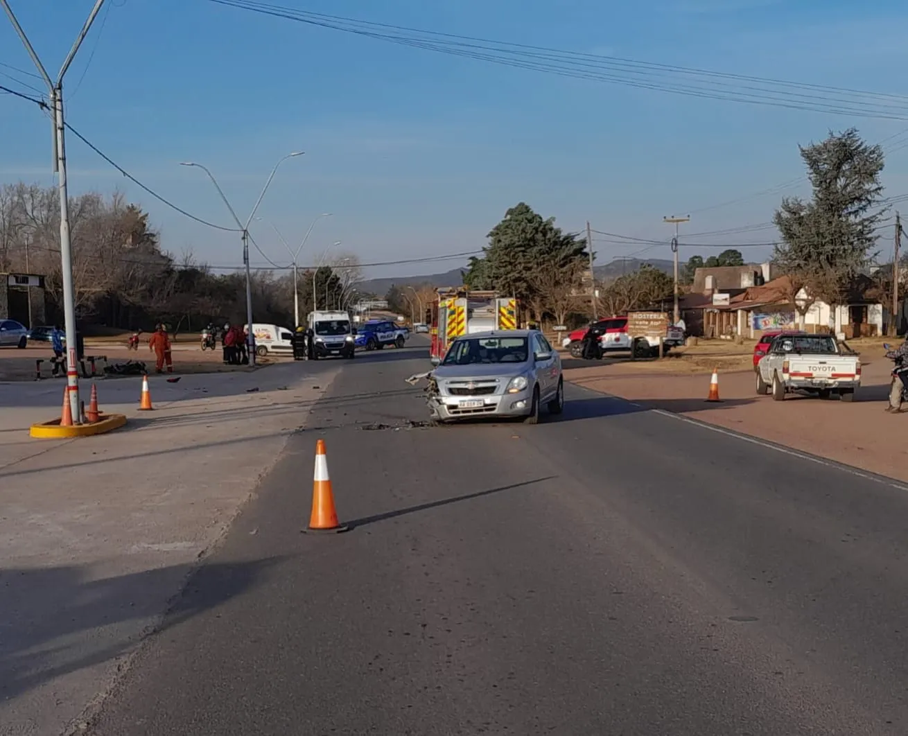 Accidente Villa del Dique