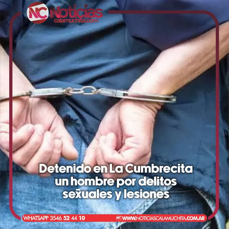 Detenido en la cumbrecita