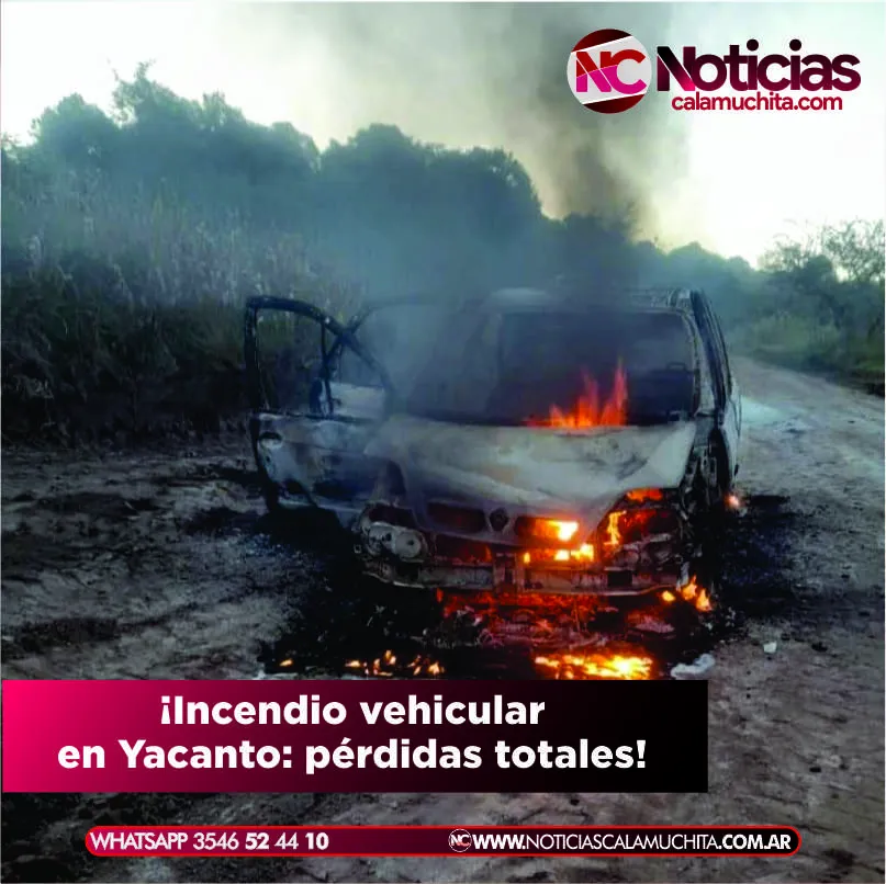 incendio yacanto