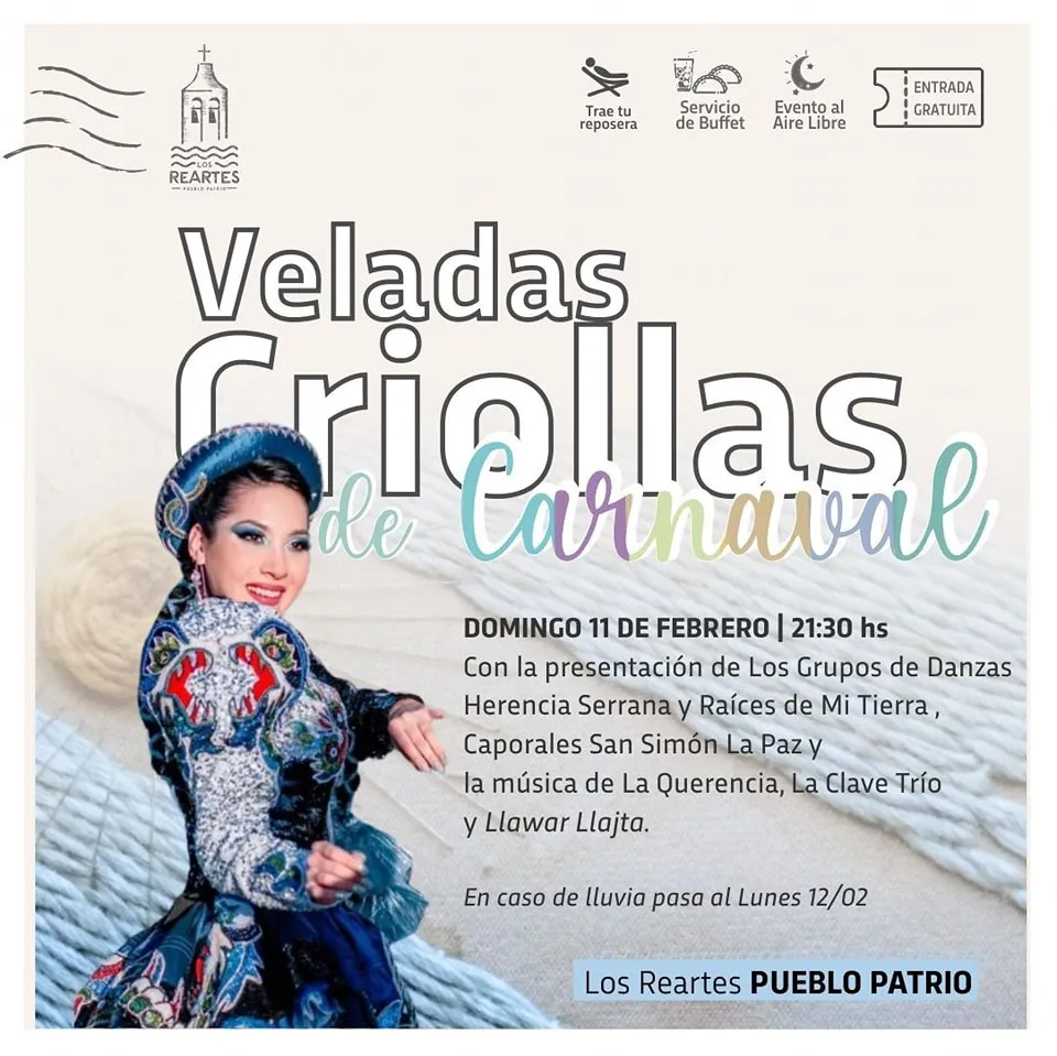 veladas criollas en los reartes