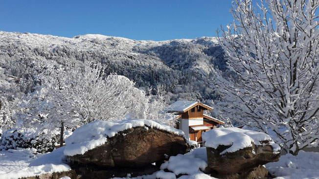 Nieve en Calamuchita
