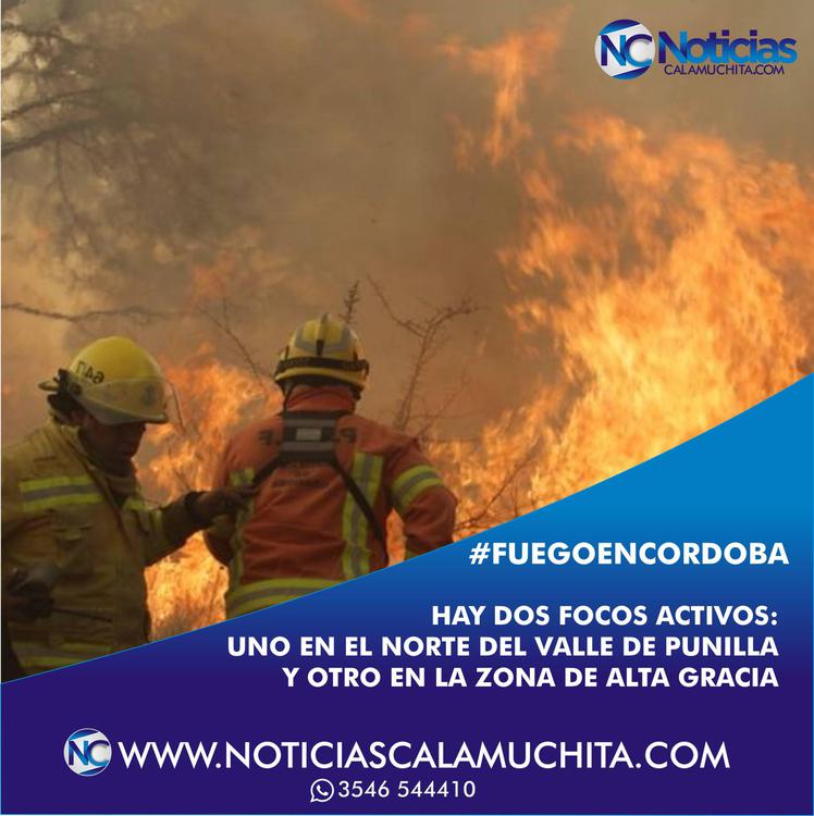 fuego en cordoba aLTA gRACIA
