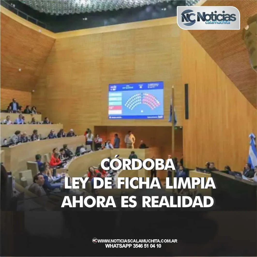 cordoba ley ficha limpia