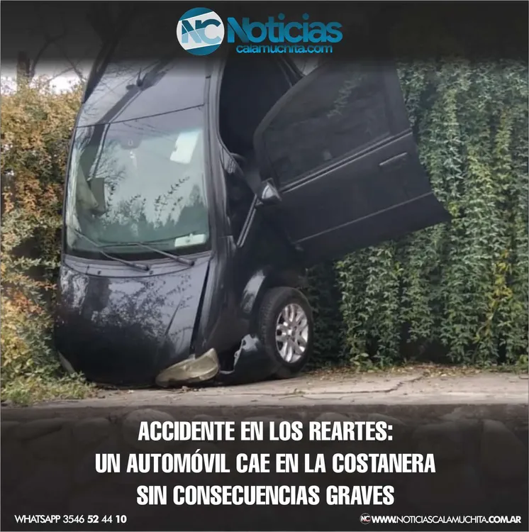 accidente en los reartes