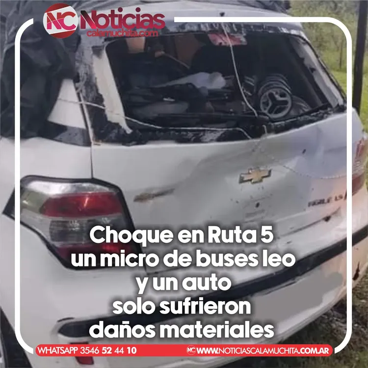 Accidente ruta 5