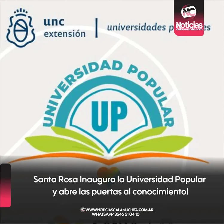 ¡Inauguramos la Universidad Popular y abrimos las puertas al conocimiento!