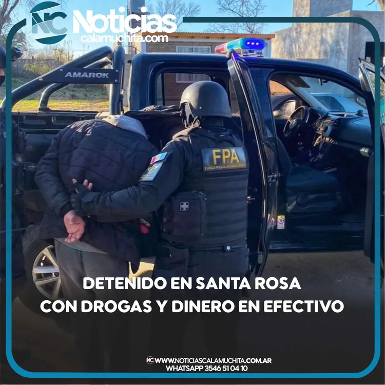 detenido en santa rosa