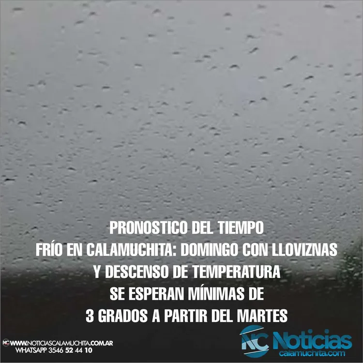 PRONOSTICO DEL TIEMPO