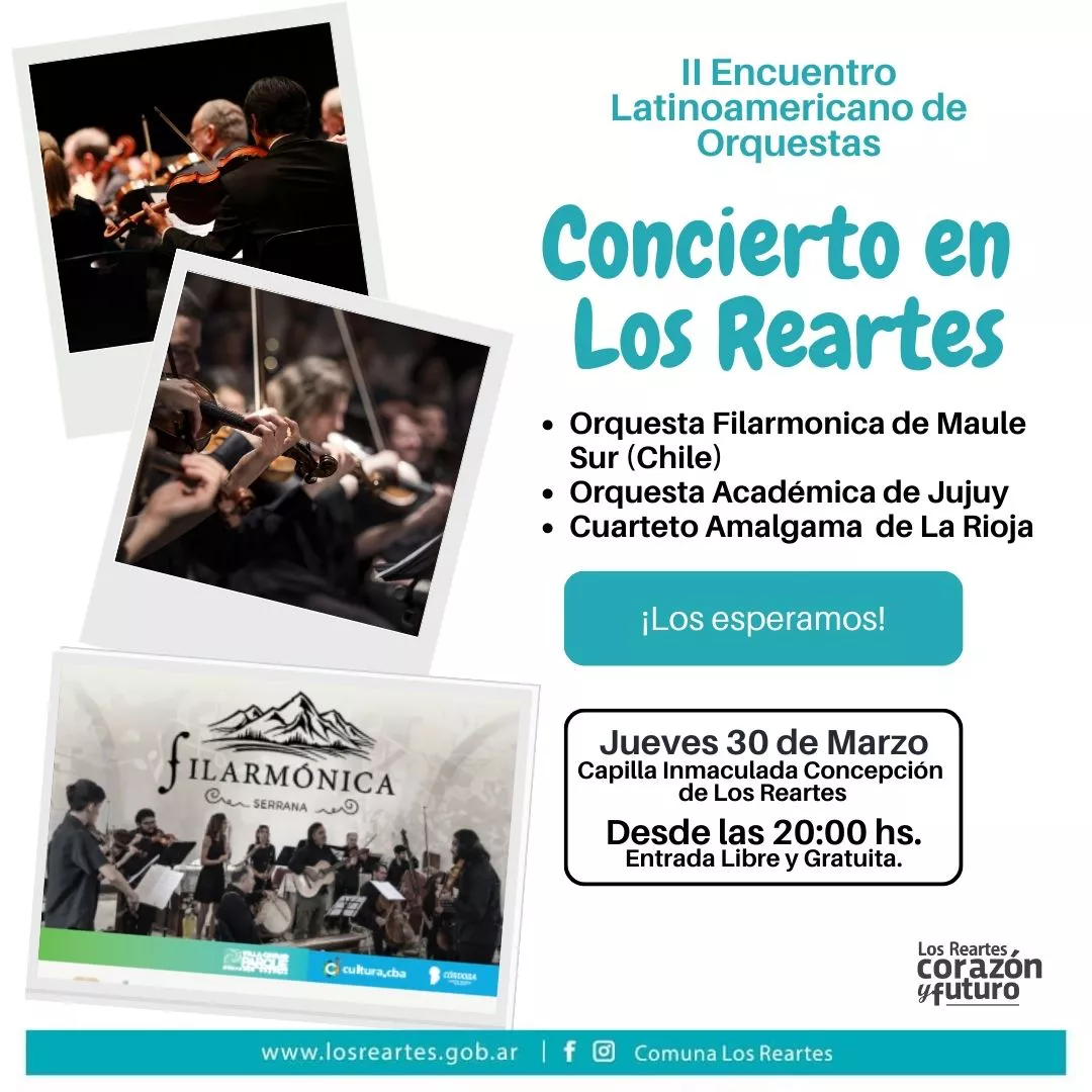 concierto en Los Reartes