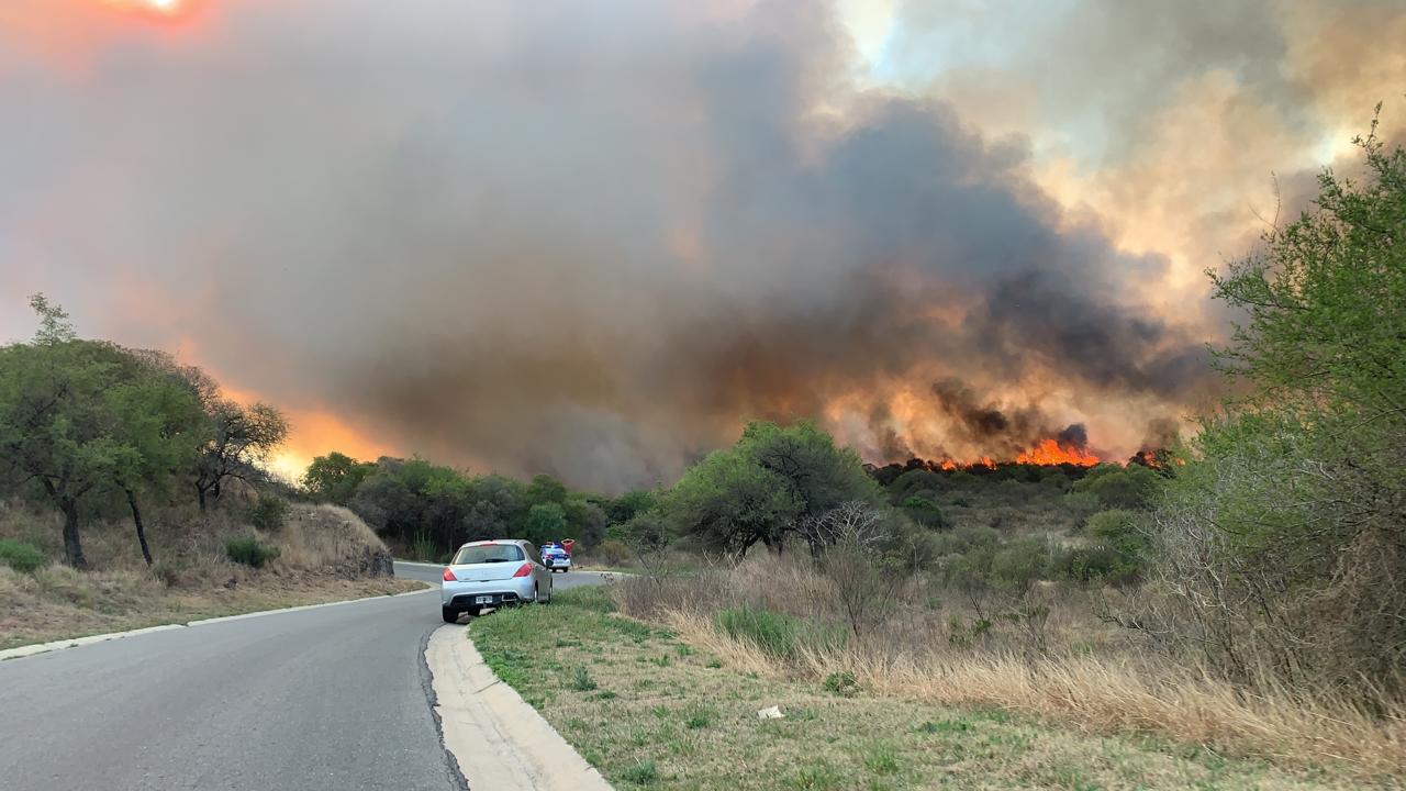 incendio Carlos Paz
